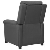 thumbnail of vidaXL Massagesessel Dunkelgrau Stoff