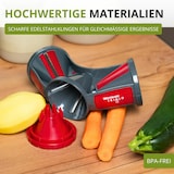 thumbnail of Groentesnijder | 3 Messen | Sliertjes 'Spiralen' Groente/Spaghetti | 200x110x70(h)mm