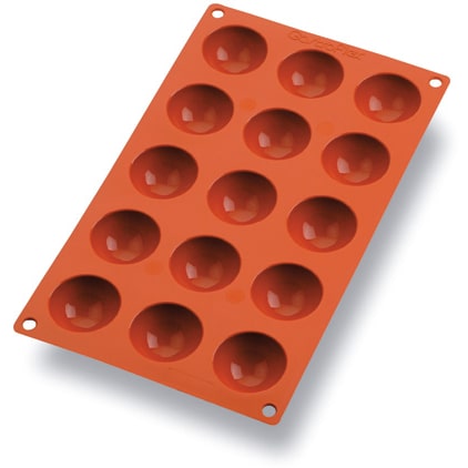 Matfer Moule Gastroflex silicone 15 x 1/2 sphères Matfer - 257901
