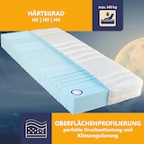 thumbnail of Kaltschaummatratze BeCo High Relax, 21 cm Komforthöhe, Made in Germany - Härtegrad: H4 (100 kg - 140 kg), Größe: 160 x 200 cm