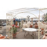thumbnail of Biscottini Gazebo esterno giardino - Gazebo 4x4 m quadrato - Gazebo in ferro battuto - Pergolato giardino - Gazebo verniciato - Pegola giardino