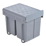 thumbnail of Helloshop26 - Lixeira embutida 2 x 20 litros 48 x 34 x 42 cm cinza 03_0008204