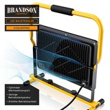 thumbnail of Brandson 200W LED Baustrahler - Arbeitsscheinwerfer - Bauscheinwerfer - Standgestell und Tragegriff - 16000 Lumen - 4 m Stromkabel - Metallgehäuse