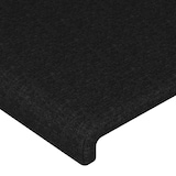 thumbnail of vidaXL LED Kopfteil Schwarz 144x5x118/128 cm Stoff