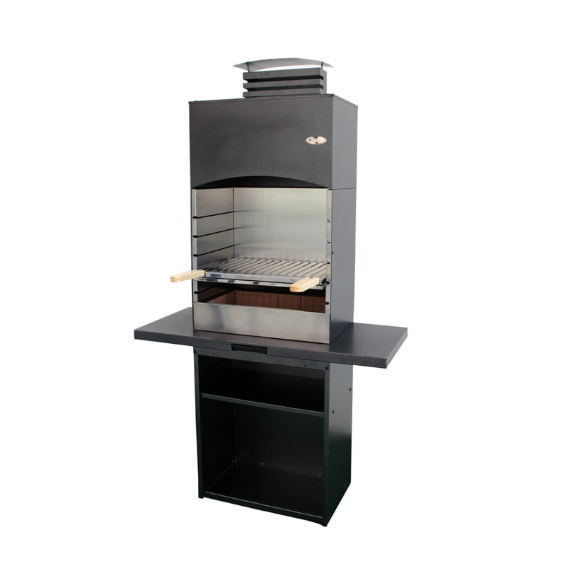 IMOR® Barbacoa para Carbón y Leña Mod.TOLOSA