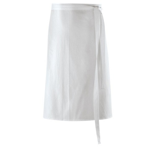 10er Set Schürze BASIC B 80 x L 60 cm weiß