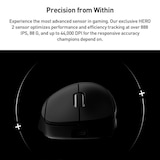 thumbnail of Souris Gaming Sans Fil Ultra-Légère Avec Capteur HERO 2 Jusqu'à 44000 DPI Rose 2 YONIS