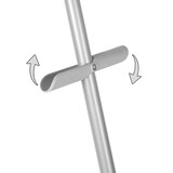 thumbnail of Aktive Sombrilla playa 8 varillas 200 cm azul y blanco con espiral de anclaje