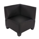 thumbnail of Modular Sofa-System Couch-Garnitur Lyon 4-1, Kunstleder ~ schwarz