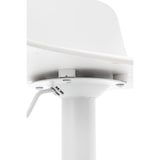 thumbnail of Set van 2 barkrukken Almada Kunststof wit