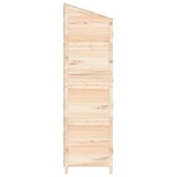thumbnail of Remise de jardin 55x52x174,5 cm Bois de sapin solide Modèle Vega Flex Pro