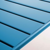 thumbnail of Divano da terrazza in metallo blu Pacifico