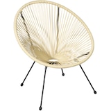 thumbnail of tectake Sillas de jardín retro SANTANA estilo acapulco - Juego de 2 beige