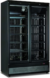 thumbnail of KLIMAITALIA Wandmontierter Gefrier, 2 Türen, kein Frost. Axialer Lüftermotor & elektronischer T°regler. T° -18°C/-22°C. MR126BT2BLK