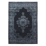 thumbnail of Carpetsale24 Orient Teppich 120x170 cm Grau, Klassischer Kurzflor im Vintage Stil, Pflegeleichtes Wohnaccessoire für Schlaf- oder Wohnzimmer