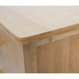 thumbnail of Bamboe ladekast HWC-M24, badkamermeubel kast dressoir badkamermeubel plank, 5 laden, 100x50x40cm