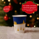 thumbnail of DeinPack 75 Glühweinbecher 200 ml – Winter Pappbecher mit Wintertraum Motiv