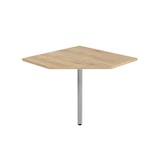 thumbnail of Mesa de canto em faia a 90° Rocada para secretária série WORK/METAL - alumínio/cor carvalho