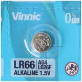 thumbnail of 10er Set AG 4 Batterie, LR66, L626F, V376, V377 Knopfzelle LR626 Batterien, 1,5V typisch 18mAh