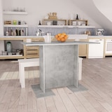 thumbnail of vidaXL Esstisch Betongrau 110 x 60 x 75 cm Spanplatte