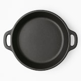 thumbnail of Gietijzeren Barbecue Pan - ø 18 x 3 cm - BBQ Accessoires - Mat Zwart