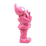 thumbnail of Nain de jardin en résine 13 x 11 x 31 cm Peace fuschia Stoobz