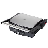 thumbnail of Grill de asar doble Jata GR594 con cuerpo de acero inoxidable. Placa superior basculante con 2 niveles. Apertura de 180º. Placas: 295 x 235 mm