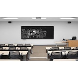 thumbnail of ALLboards Tableau à Craie Noir Magnétique avec Cadre en Aluminium Premium EXPO 300x120 cm