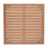 thumbnail of METRO PROFESSIONAL Mesa de bar Lynx, aluminio/madera de eucalipto, 71.5 x 71.5 cm, negro