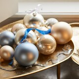 thumbnail of Weihnachtsbaumkugeln Glas Ø 3,5 cm 16 Stück perle gold