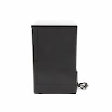 thumbnail of Maxima - Frigorífico para bebidas 2 puertas correderas, negro, doble vidrio, LED, 214 L, 4 estantes ajustables, dimensiones 92x51.5x85 cm