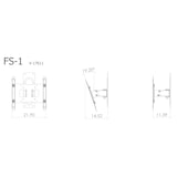 thumbnail of VCM  B-FS1  H. 24 x B. 22 x T. 10 cm