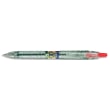 PILOT Bille B2P Ecoball rétractable. Rechargeable. Pointe 1mm. Corps plastique recyclé 86%.Coloris rouge