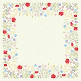 thumbnail of Airlaid Tischdecke Susanne, 80 x 80 cm, 20 Stück - Mank - Floral