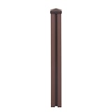 thumbnail of Paletto in WPC Sarthe Recinzione in WPC, montante, sistema a innesto ~ 98 cm, marrone