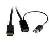 thumbnail of ROLINE HDMI kabel UltraHDTV - DisplayPort, M/M, zwart, 3 m