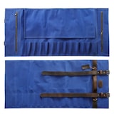 thumbnail of Hezhen - Messentas van canvas/leer - 43x15x15 cm - 900 gram - Blauw