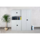 thumbnail of SimonRack Armadio Metallico 1800x600x400, 2 Porta, 4 Ripiani, Portata 75 kg per Ripiano, Grigio - Simonlocker
