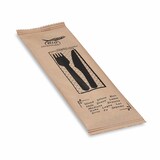 thumbnail of 300x BIO-Nature Holz Besteck Set biologisch abbaubar 3-teilig hyg. verpackt