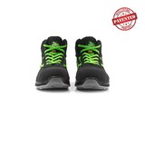thumbnail of U-Power - Baskets de sécurité hautes anti abrasion et hydrofuges HARD - Environnements humides - S3 SRC Noir / Vert Taille 43