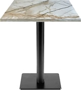 thumbnail of RestooTab - Tisch Milan T 60x60cm Dekor marmor calcuta
