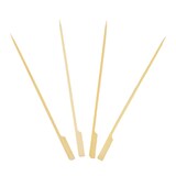 thumbnail of DayBays 500 Stk. Flaggenspieße aus 100% Bambus für Fingerfood 12 cm mit Grifffähnchen