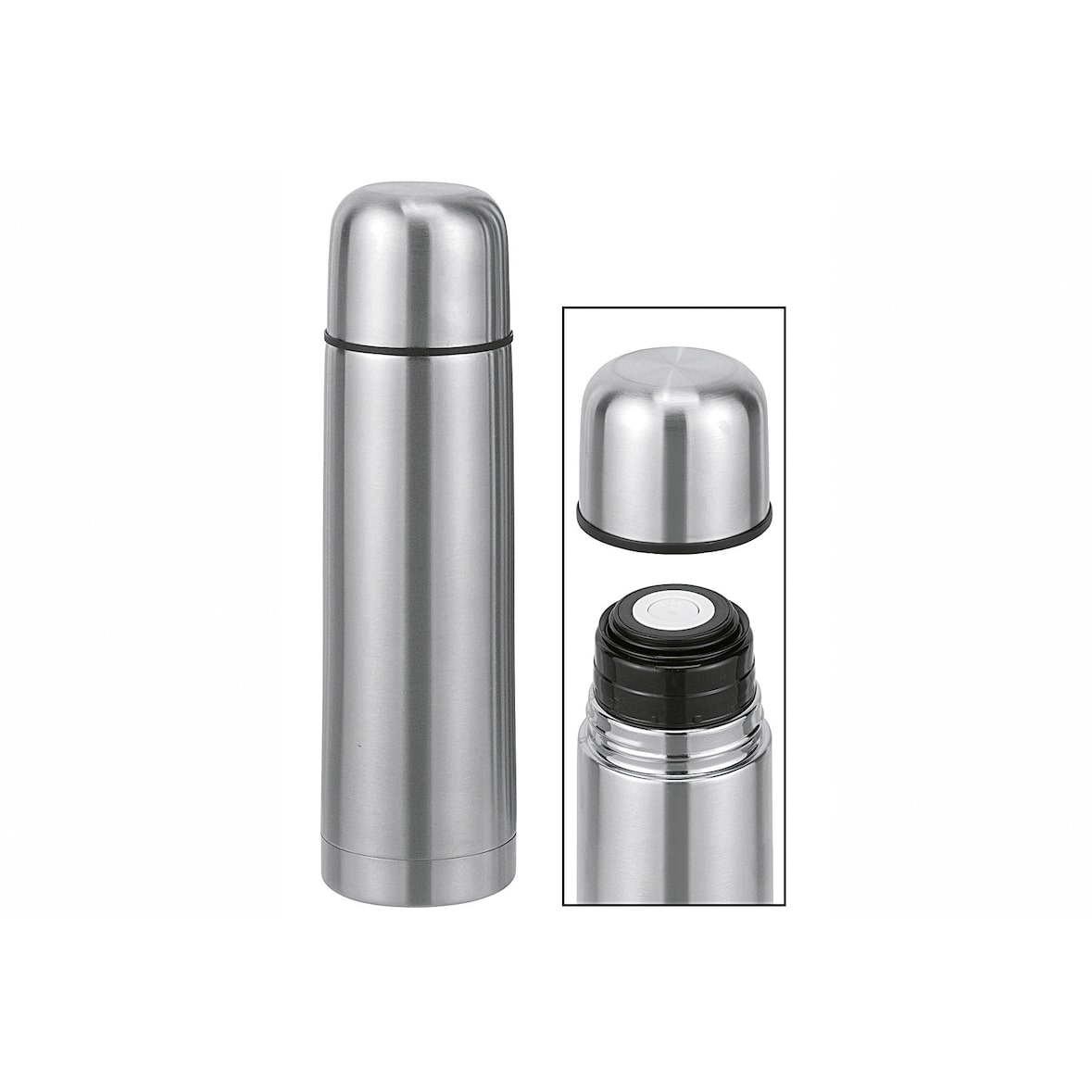 HI Isolierkanne 0,75L Isolierflasche Vakuum Thermo Flasche  1 Stück