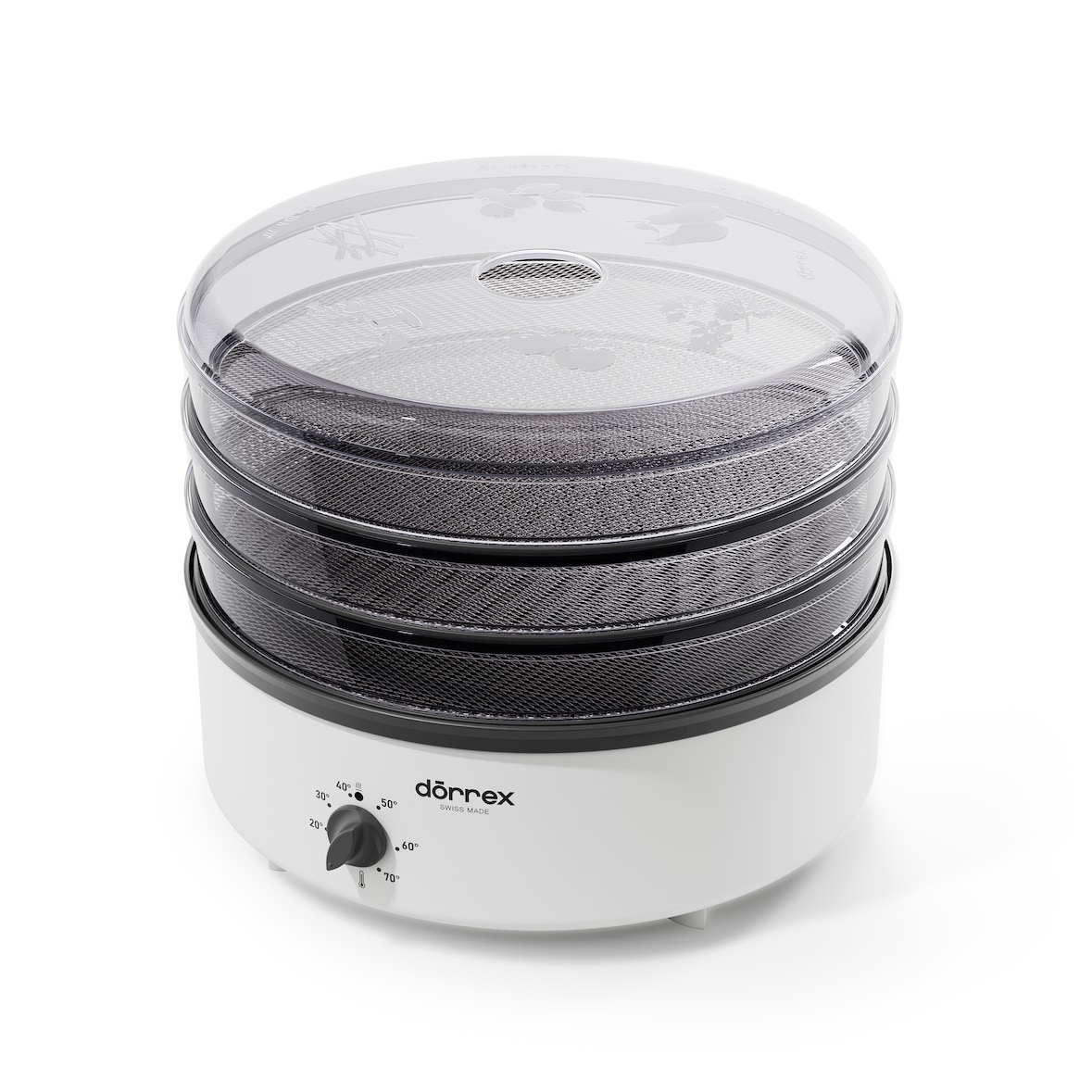 Stöckli – Dörrex Dörrgerät mit Metallrosten – 600 W