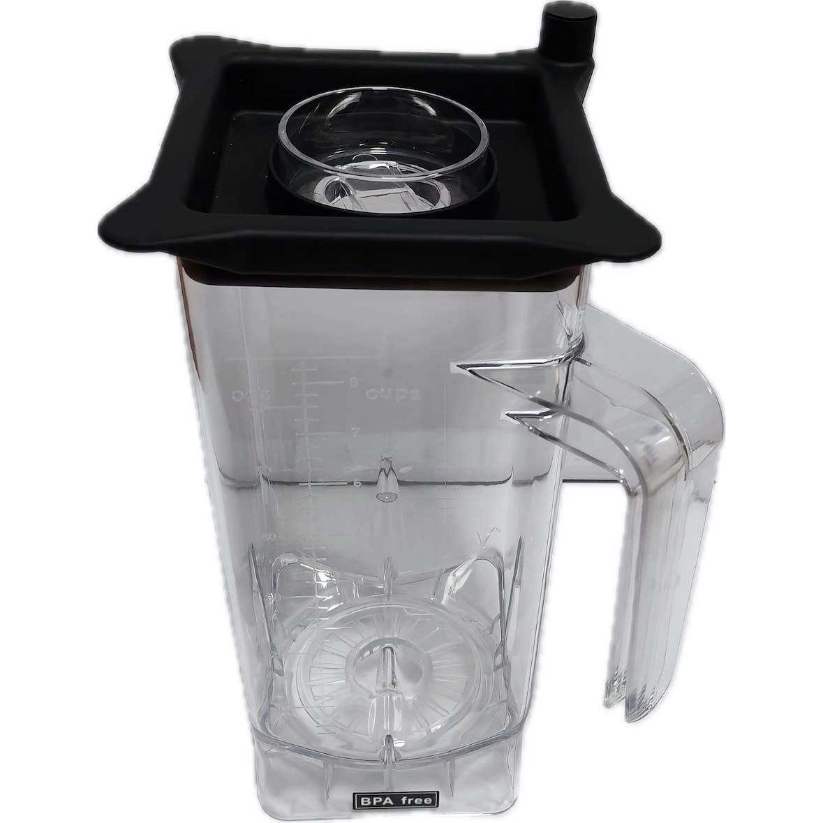 METRO PROFESSIONAL Jarra para batidora GBB1000J, vidrio/polipropileno, 17 x 17 x 28.3 cm, 2 L, negro