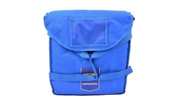 METRO Professional Bolsa para pizza, poliéster, tamaño L, 43.8 x 19.7 x 45.7 cm, azul