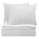 thumbnail of DoubleDry Dekbedovertrek Eenpersoons 140x200/220 cm + 1 kussensloop 60x70 cm - 100% natuurlijk katoen - room wit