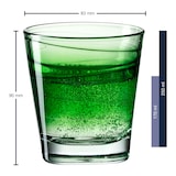 thumbnail of Leonardo Trinkglas Vario Struttura grün 250 ml