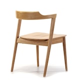 thumbnail of Pack 2 chaises Venus, Couleur Chêne, Bois Massif, 58 cm x 57,5 cm x 76 cm