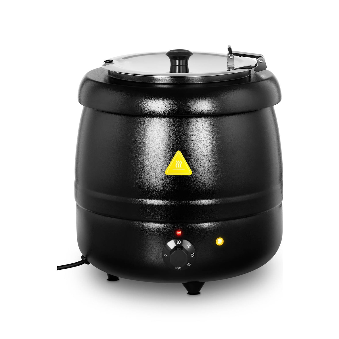 Royal Catering Suppentopf elektrisch - 10 L - 400 W - schwarz